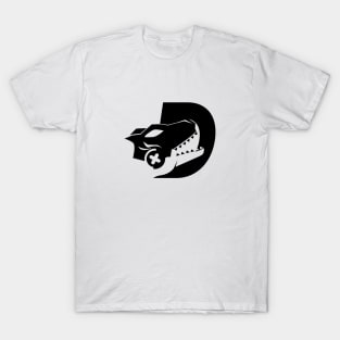 Dino & D Font T-Shirt